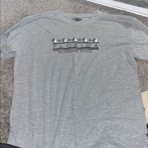 Gray Florida Sunshine State T-Shirt